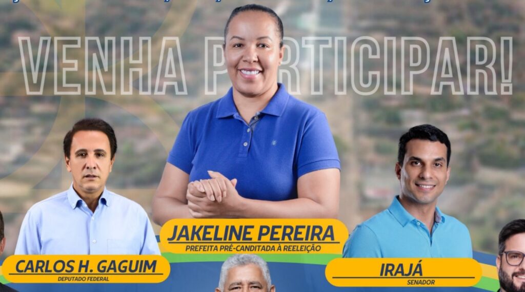 Com apoio de líderes, Jakeline Pereira terá candidatura homologada no próximo dia 03 de Agosto