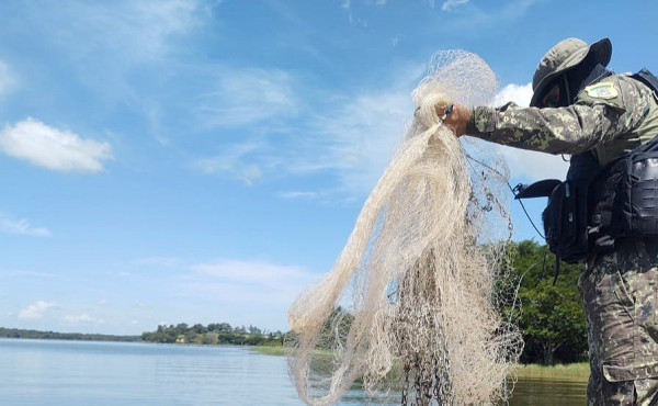 Naturatins reforça ações de fiscalização no estado e apreende mais de 2 mil metros de redes de pesca Naturatins reforça ações de fiscalização no estado e apreende mais de 2 mil metros de redes de pesca