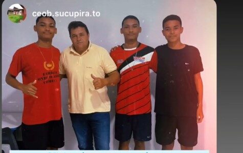 Prefeito de Sucupira (TO) recebe estudantes em busca de apoio para os JETS 2025 Prefeito de Sucupira (TO) recebe estudantes em busca de apoio para os JETS 2025