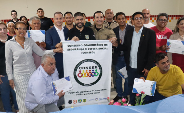 SSP/TO elege e empossa Conselho Comunitário de Segurança da região das Arnes, em Palmas SSP/TO elege e empossa Conselho Comunitário de Segurança da região das Arnes, em Palmas