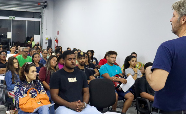 Governo do Tocantins promove curso Arte de falar em público no século XXI, no Sine de Palmas Governo do Tocantins promove curso Arte de falar em público no século XXI, no Sine de Palmas