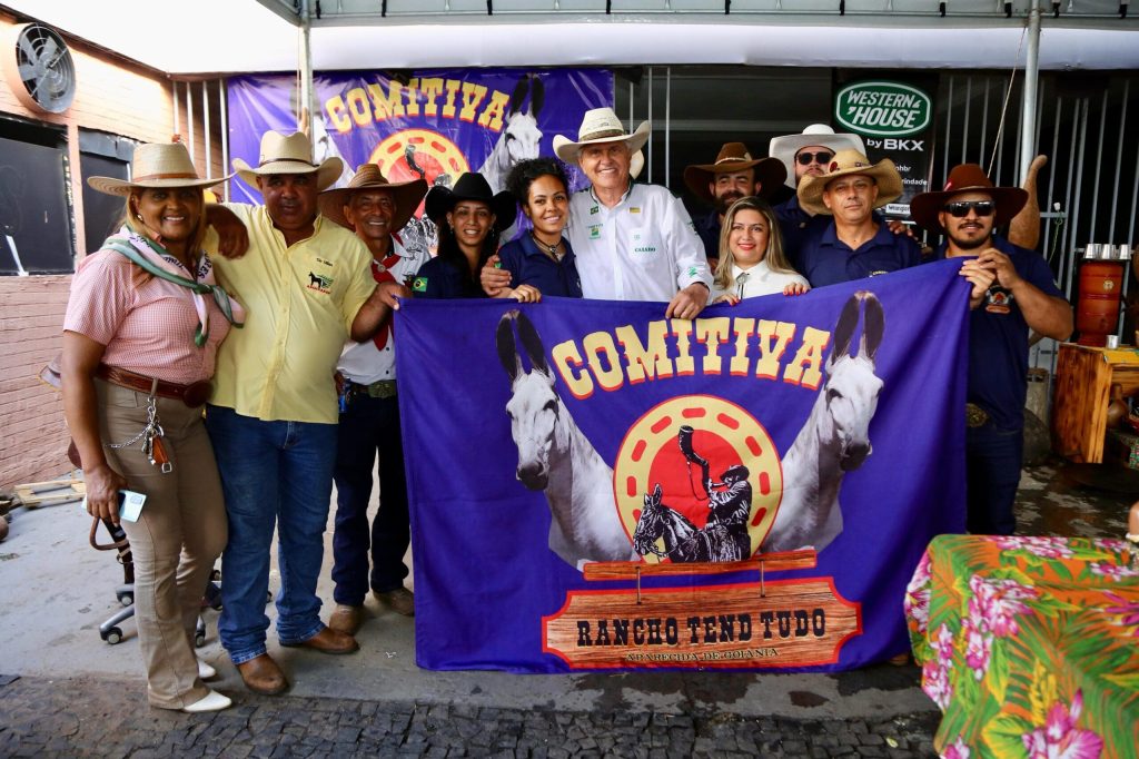 “Ficará como marca para o Brasil todo”, ressalta Caiado sobre Encontro de Comitivas