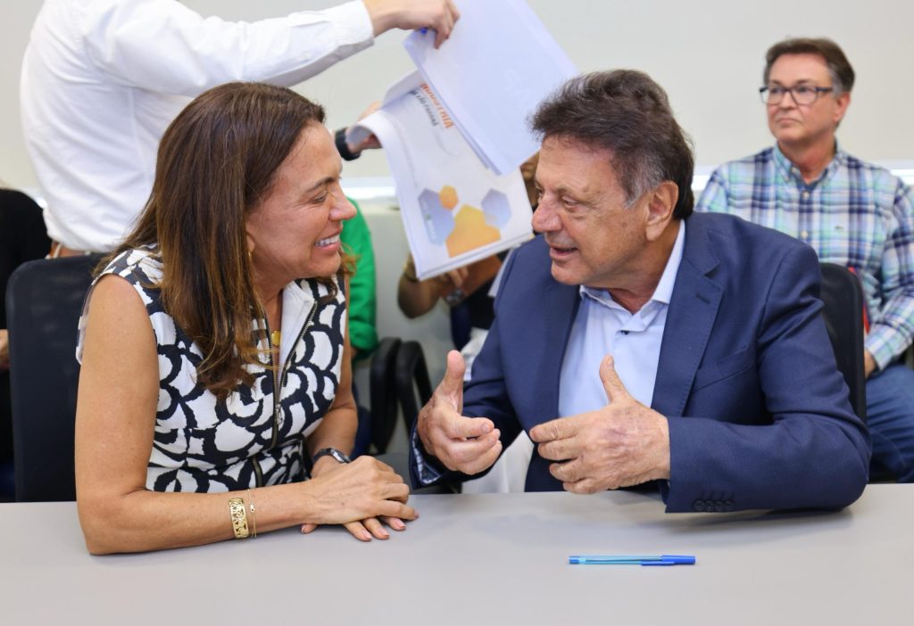 Gracinha Caiado e Adib Elias traçam cronograma para obras de infraestrutura