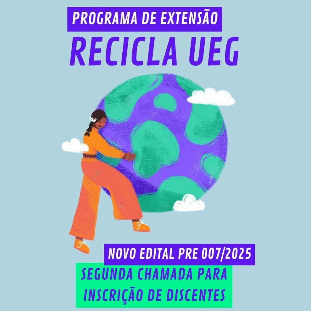 Inscrições abertas para 2ª chamada do programa Recicla UEG