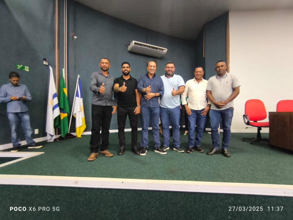 Prefeito e vereadores de São Salvador do Tocantins participam do 1º Encontro de Vereadores e Servidores de Câmaras Municipais do Tocantins realizado em Palmas