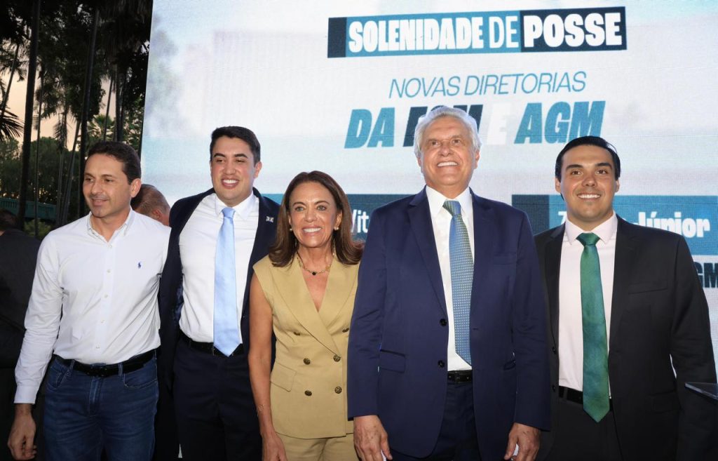 Caiado participa da posse das novas diretorias da FGM e AGM