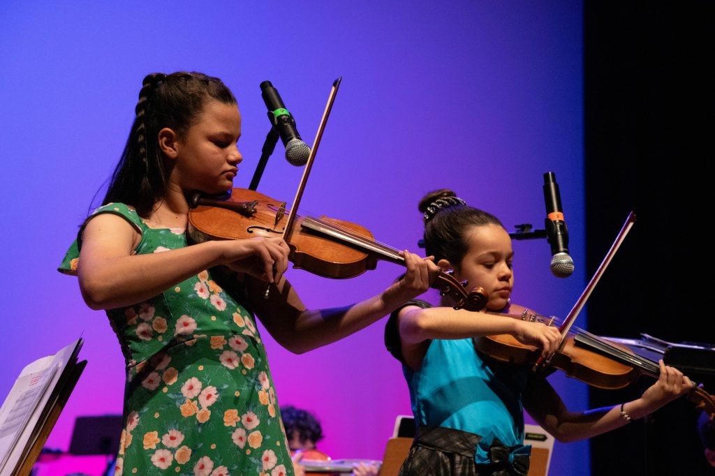Orquestras infantojuvenis do Basileu França apresentam concerto gratuito