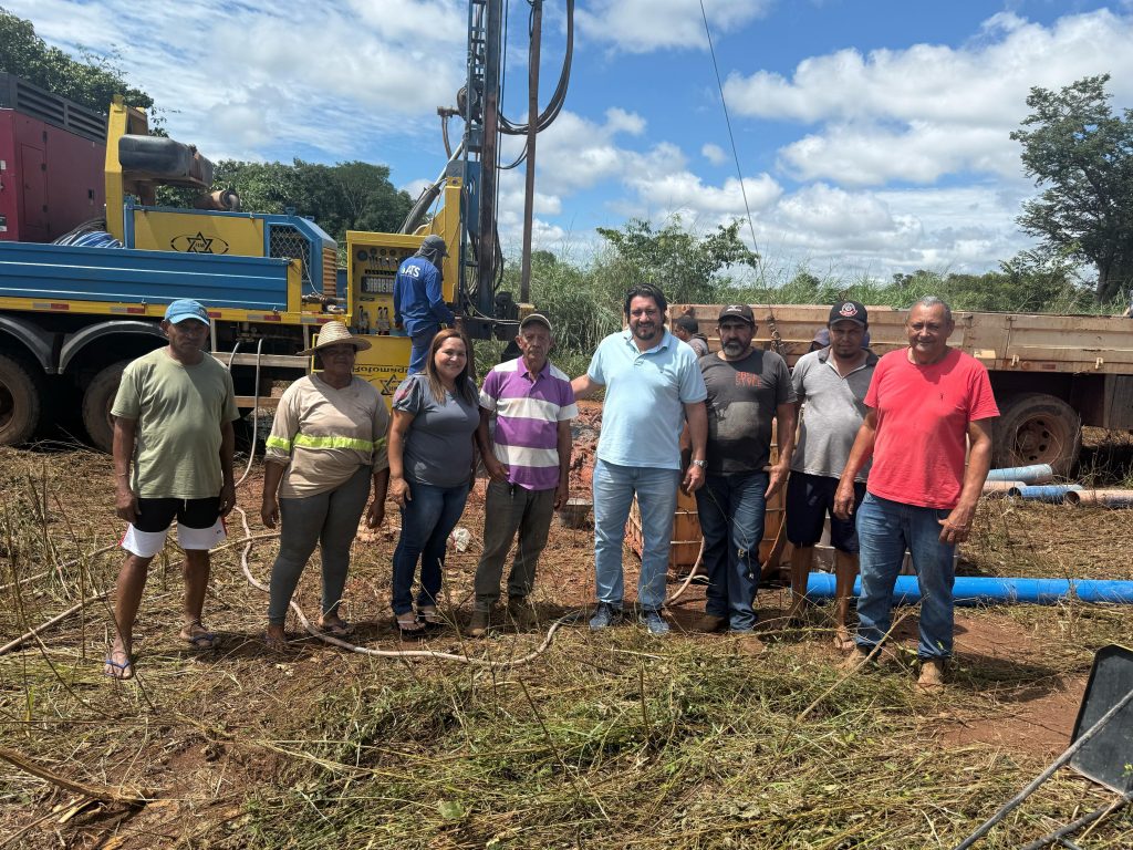 Emenda de R$ 300 mil de Eduardo Fortes viabiliza água potável para famílias do assentamento Vale Verde em Gurupi