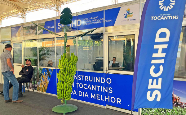 Secihd participa da Agrotins 25 anos com foco em projetos públicos de irrigação Secihd participa da Agrotins 25 anos com foco em projetos públicos de irrigação