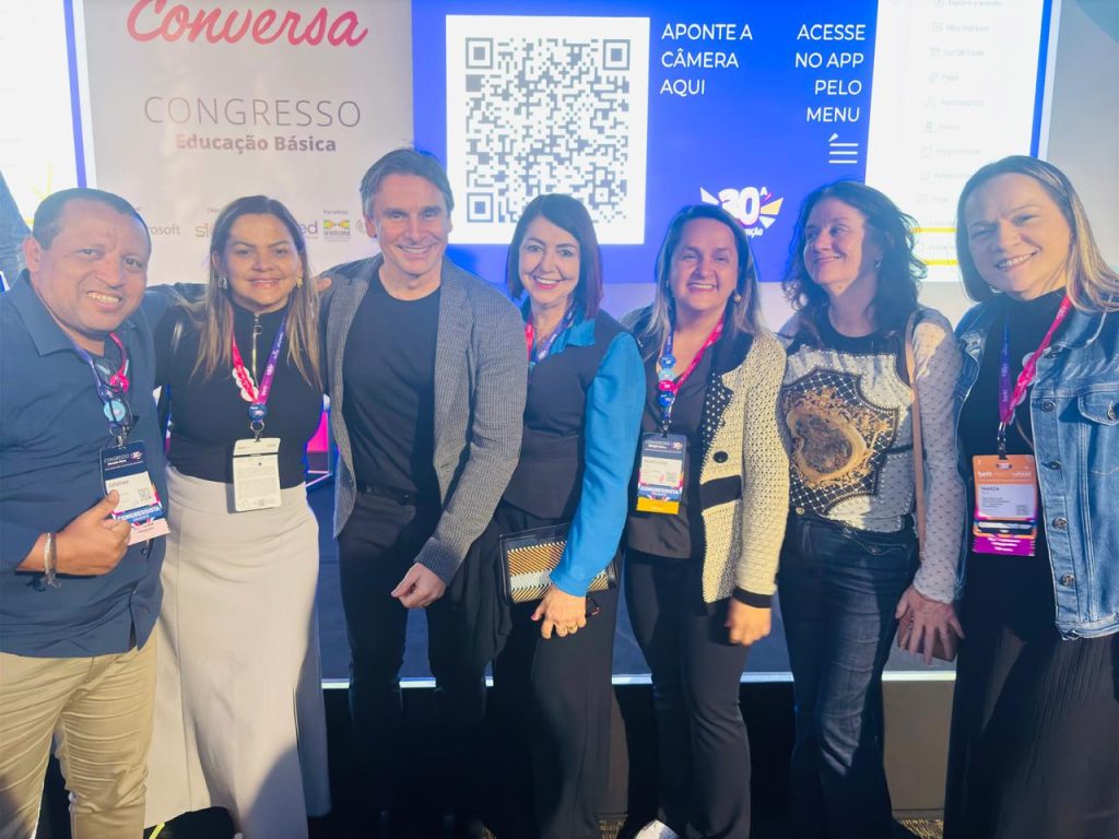 Diretores de Escolas Municipais de Paraíso participam do maior evento de educação e tecnologia da América Latina