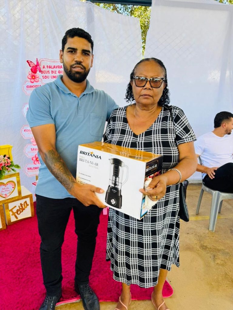 Vereadores de São Salvador do Tocantins participam de evento do Dia das Mães promovido pela prefeitura