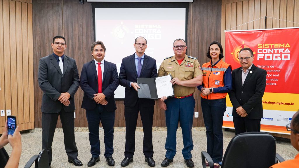 Tecnologia contra o fogo: MPTO lança sistema que rastreia queimadas em tempo real
