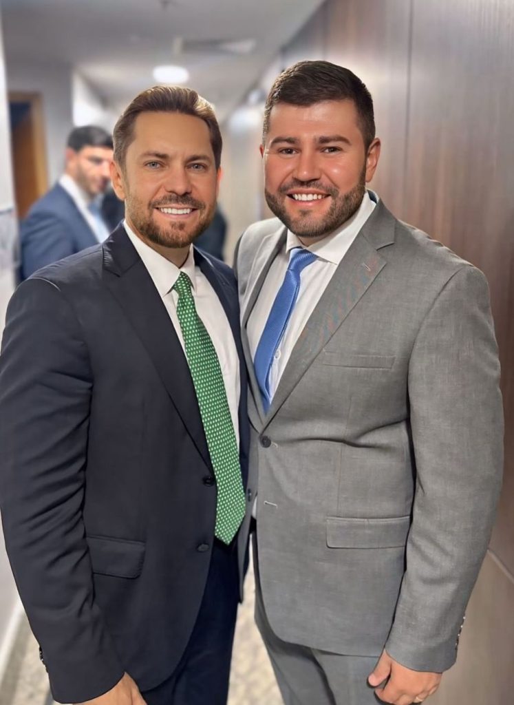 Bruno Peixoto, Amilton Filho e prefeito  Jerônymo Siqueira convidam população para prestigiar o Programa “Deputados Aqui” em São Miguel do Araguaia