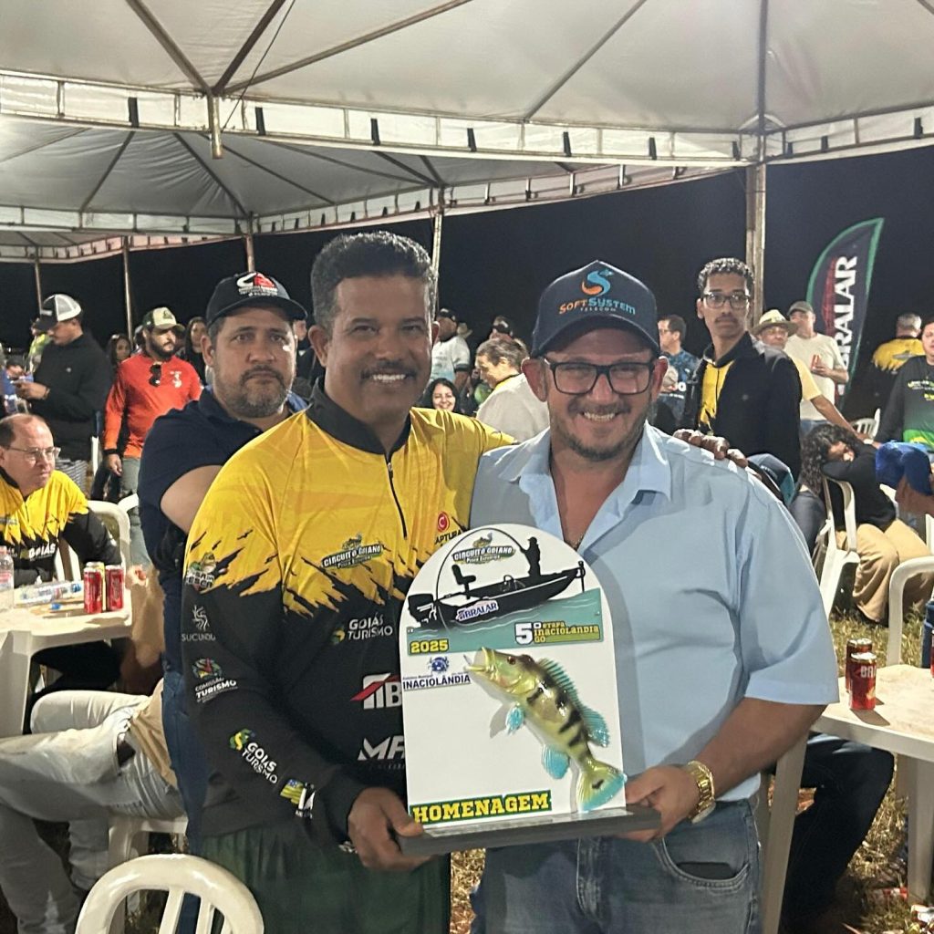 Coronel Adailton participa da 5ª etapa do Circuito Goiano de Pesca Esportiva em Inaciolândia