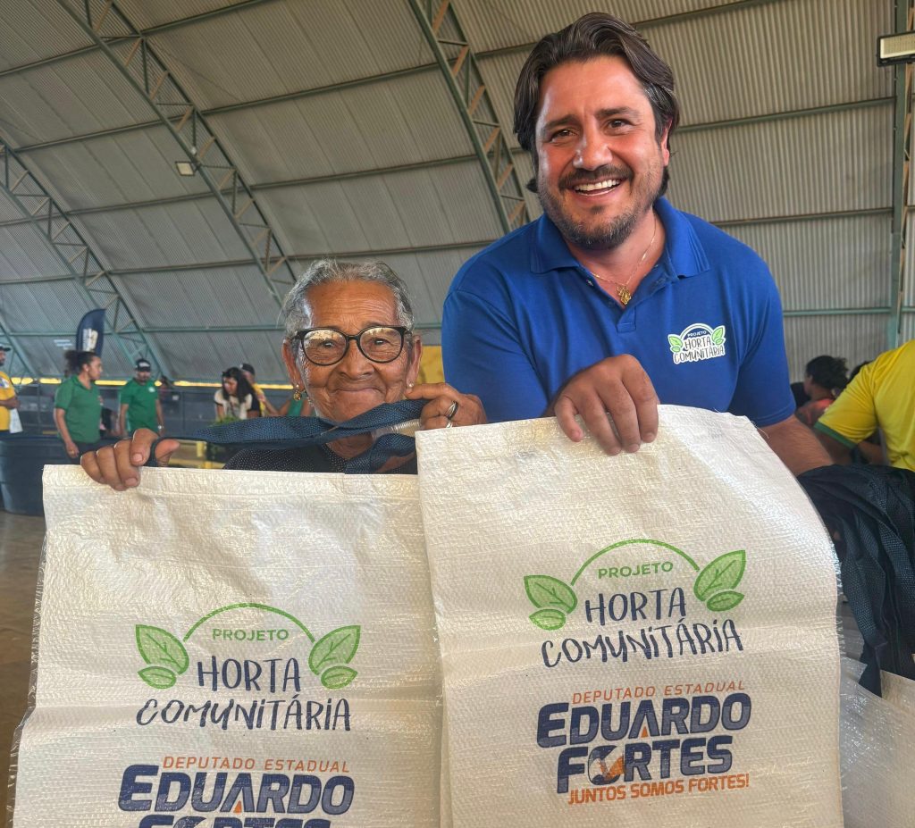 Eduardo Fortes anuncia horta comunitária em Jaú com apoio da UFT Eduardo Fortes anuncia horta comunitária em Jaú com apoio da UFT