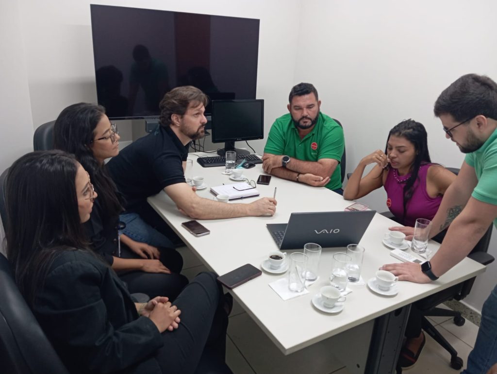 Prefeito André Borba discute regularização fundiária de São Salvador com Tribunal de Justiça em Palmas