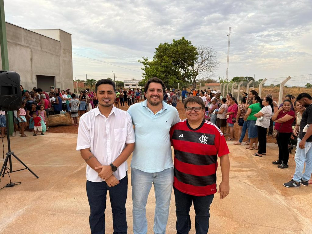 Eduardo Fortes entrega hortaliças em Figueirópolis e reforça alimentação saudável