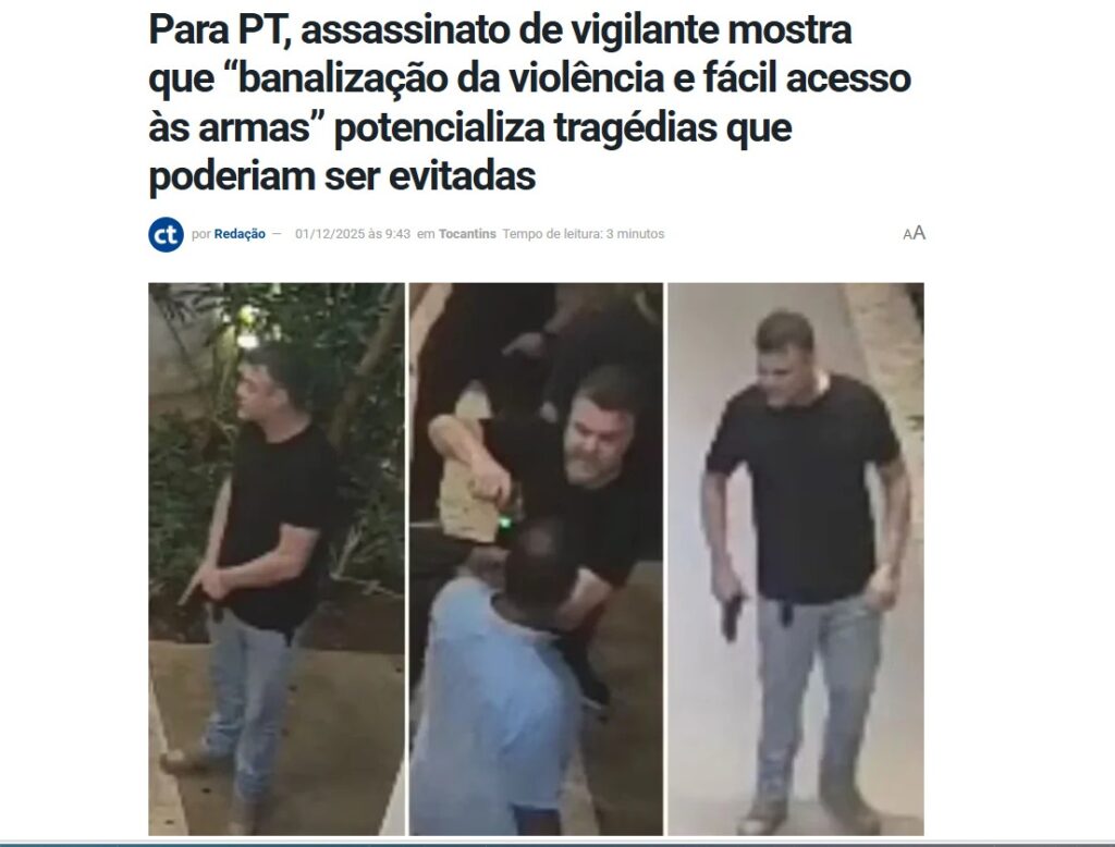 Violência não pode ser reduzida ao debate ideológico sobre armas