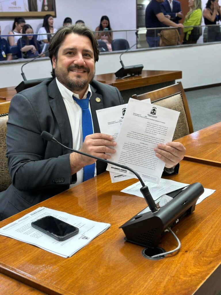 Deputado Eduardo Fortes destina R$ 800 mil para obras em Palmeirópolis e São Salvador do Tocantins