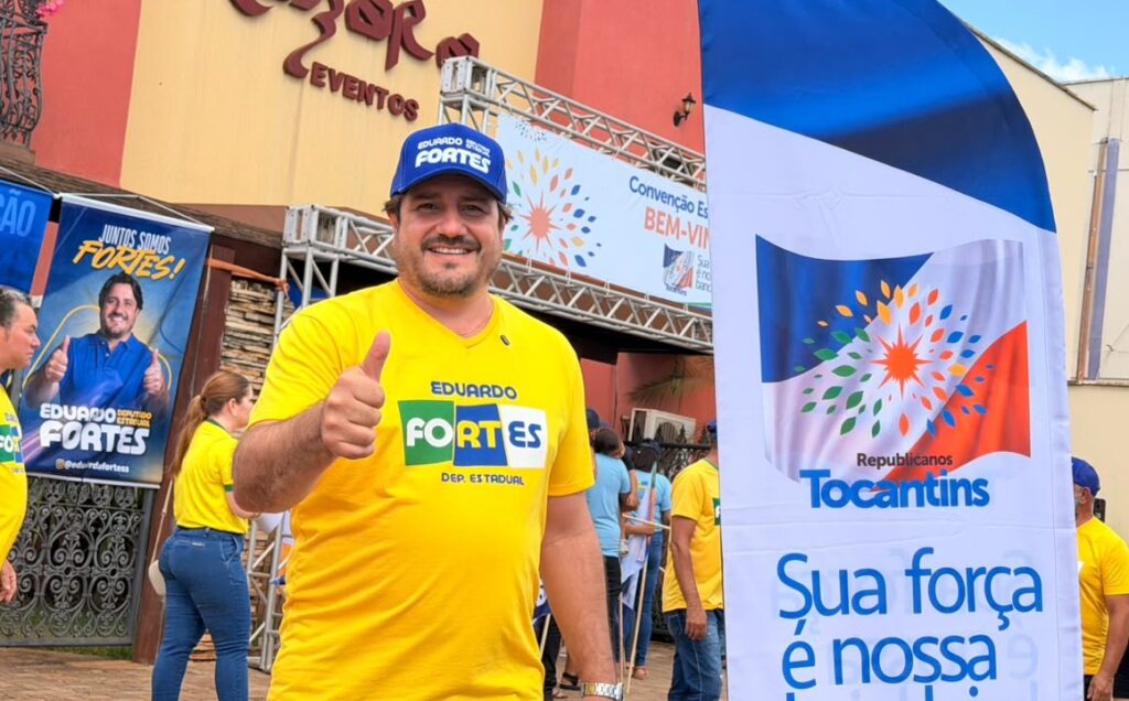Eduardo Fortes oficializa candidatura à reeleição e demonstra força política em convenção realizada em Palmas Eduardo Fortes oficializa candidatura à reeleição e demonstra força política em convenção realizada em Palmas