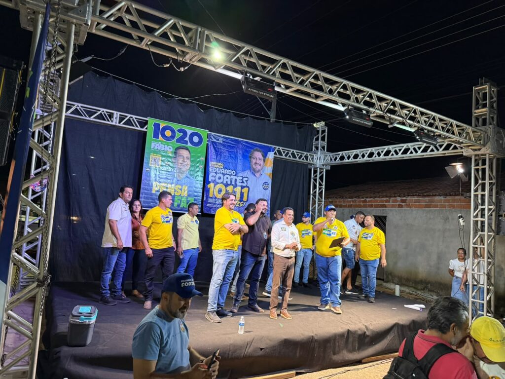 Receptividade e reconhecimento marcam campanha de Eduardo Fortes em Palmeirópolis e São Salvador