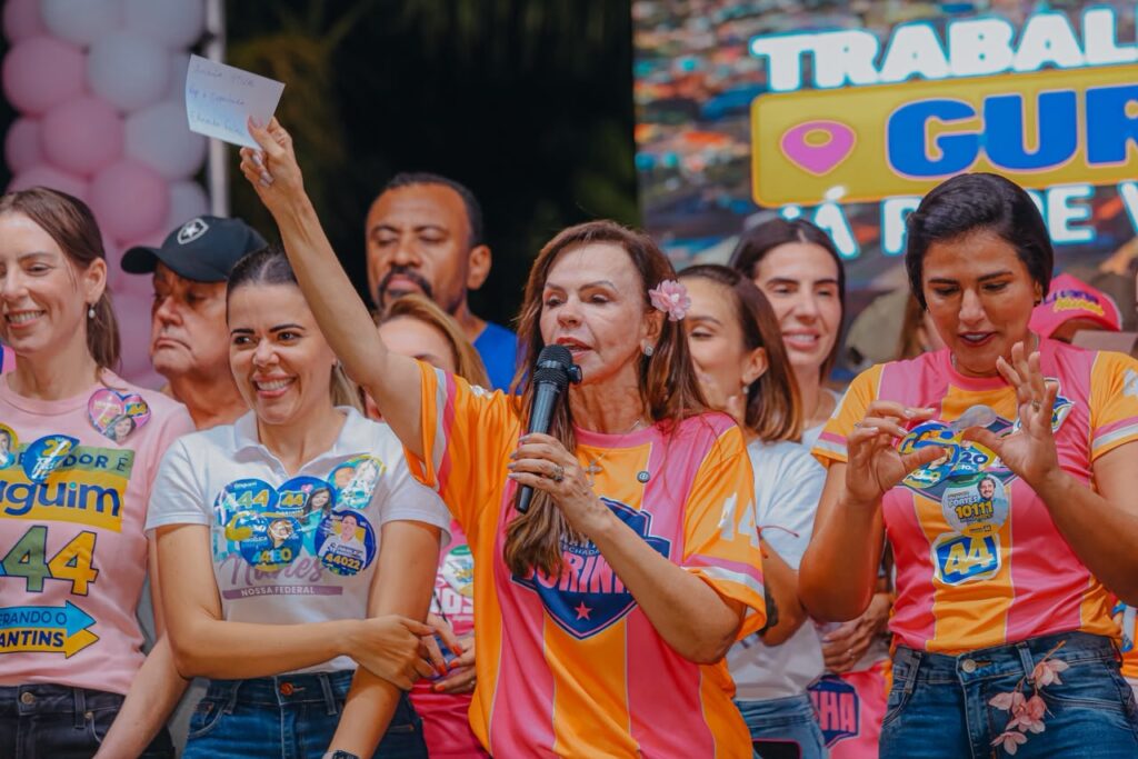 “Vamos ter um governo com forte presença de mulheres”, afirma Dorinha em Gurupi